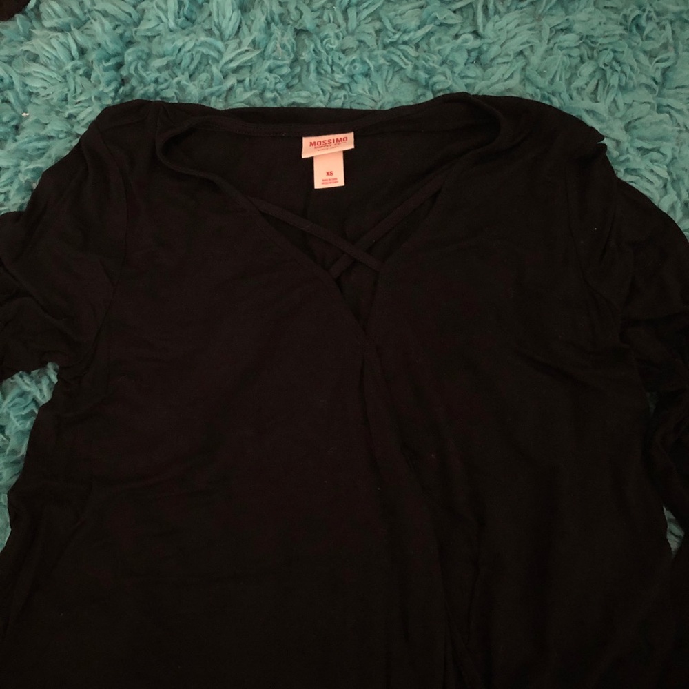 Target black longsleeve top